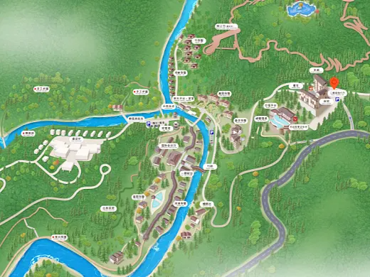 遂溪结合景区手绘地图智慧导览和720全景技术，可以让景区更加“动”起来，为游客提供更加身临其境的导览体验。
